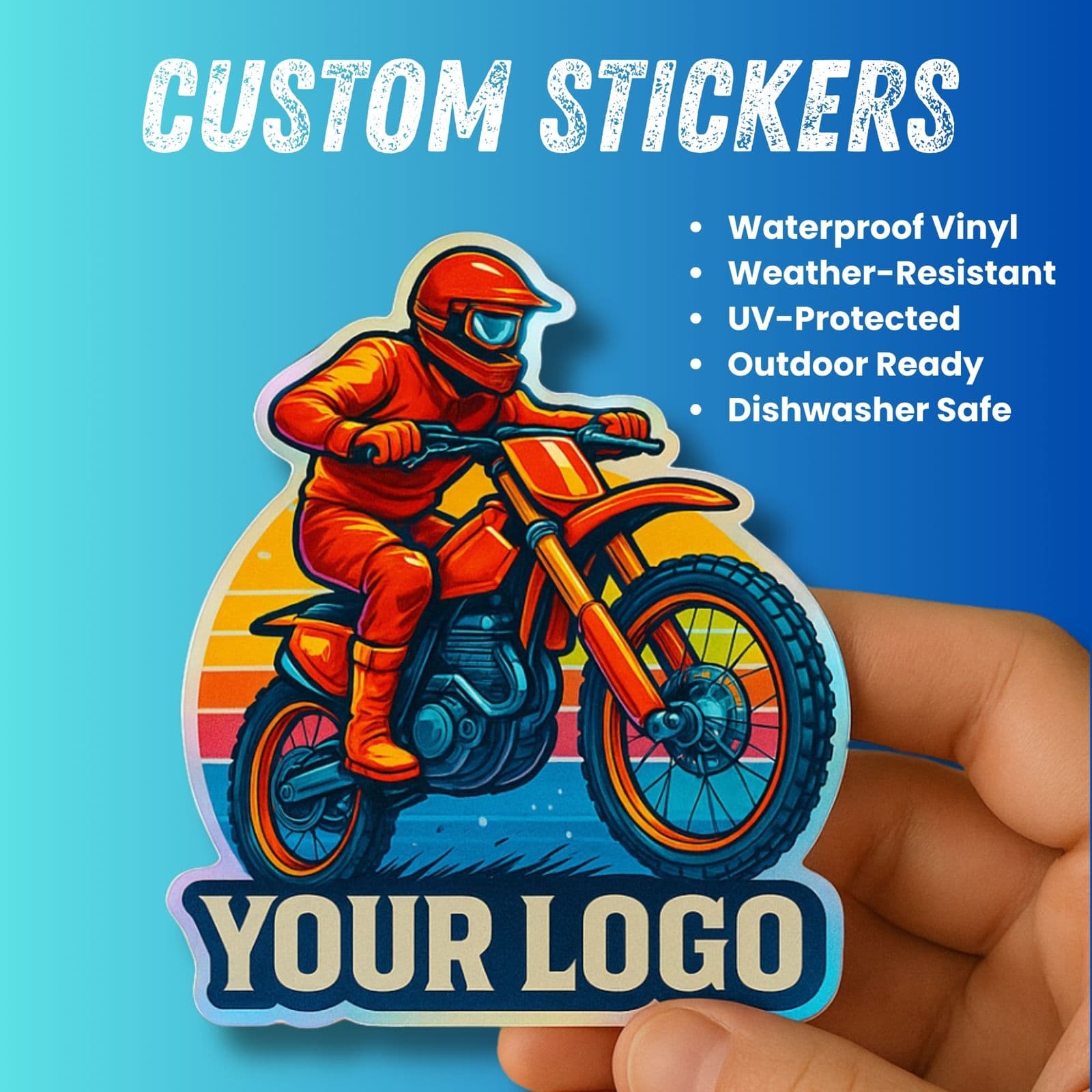 Custom vinyl stickers